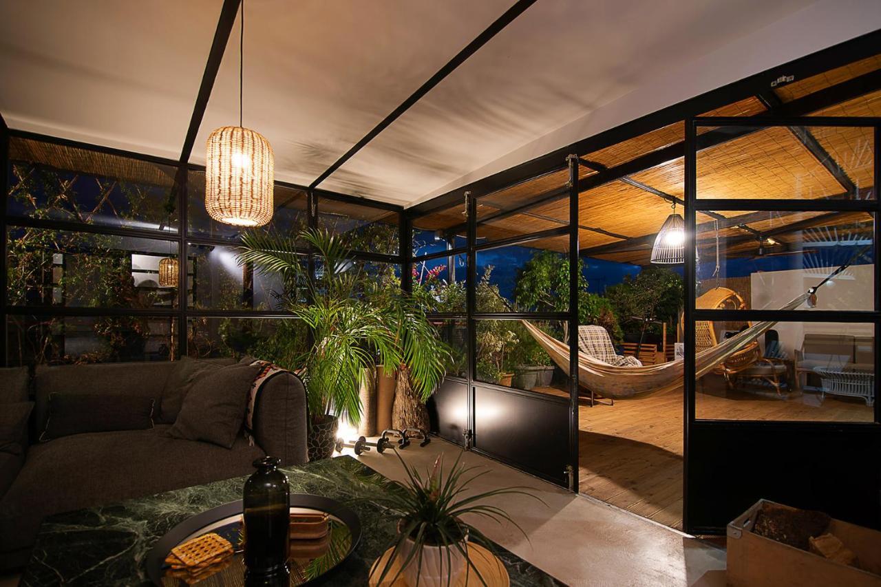 Unique Solar Penthouse With Jacuzzi And Sauna In Central Atenas Exterior foto