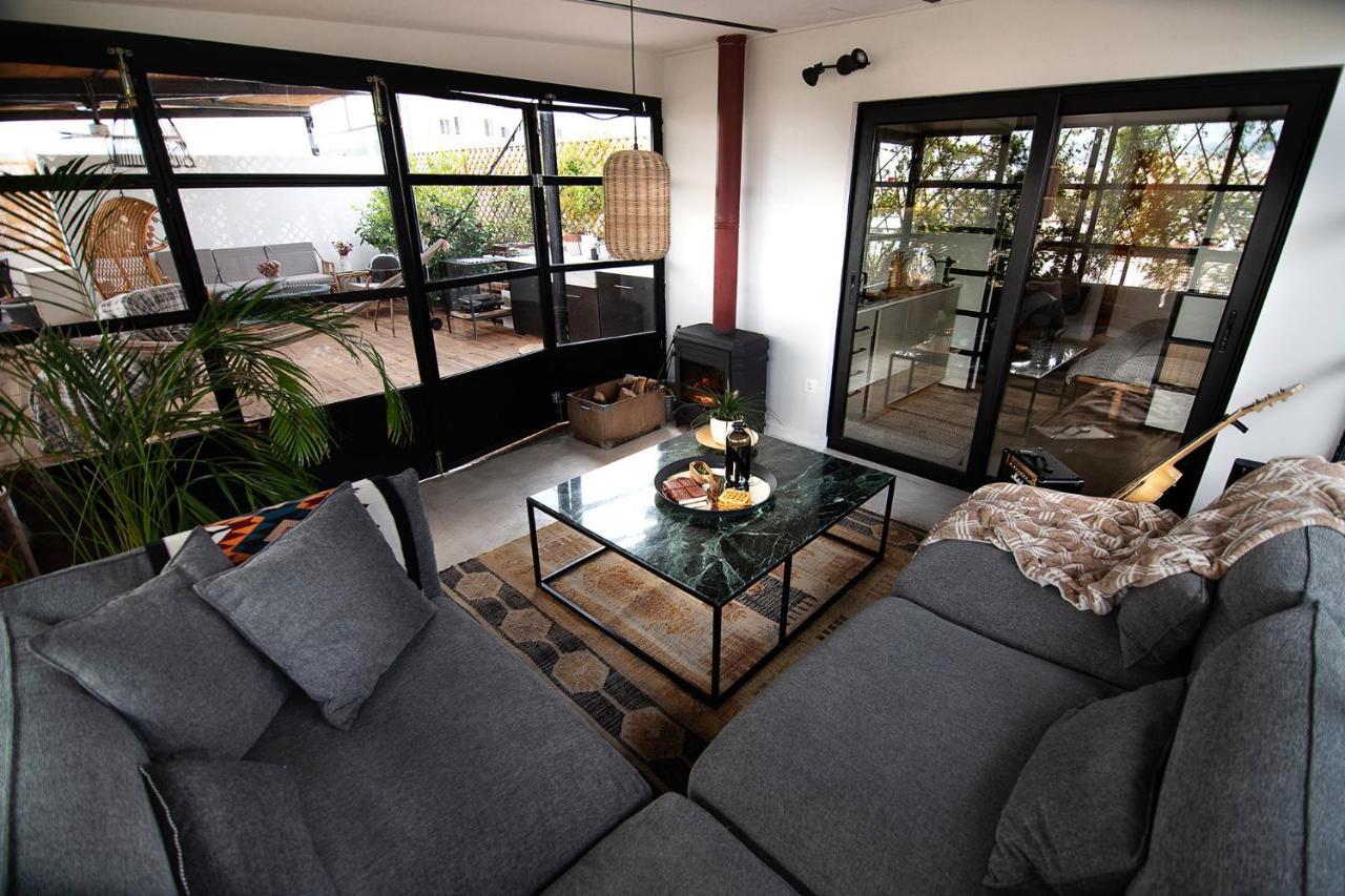 Unique Solar Penthouse With Jacuzzi And Sauna In Central Atenas Exterior foto