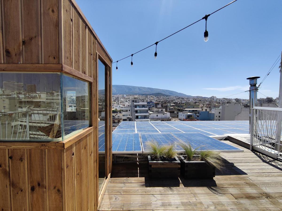 Unique Solar Penthouse With Jacuzzi And Sauna In Central Atenas Exterior foto
